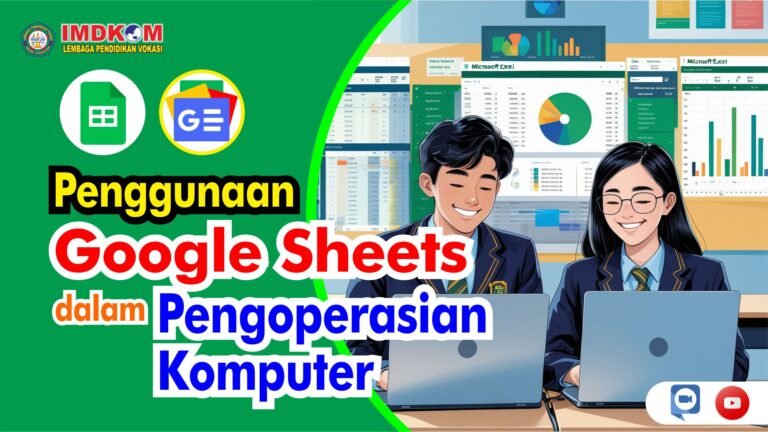 🎓 Kelas Online 👥: Penggunaan Google Sheets dalam Pengoperasian Komputer