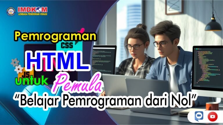 🎓 Kelas Online 👥: Pemrograman Dasar HTML – Dari Nol