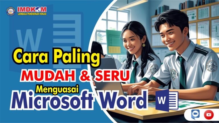 🎓 Kelas Online 👥:Cara Paling Mudah dan Seru Menguasai Microsoft Word